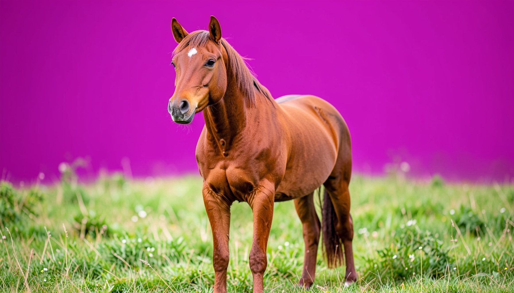 what is a chestnut on a horse